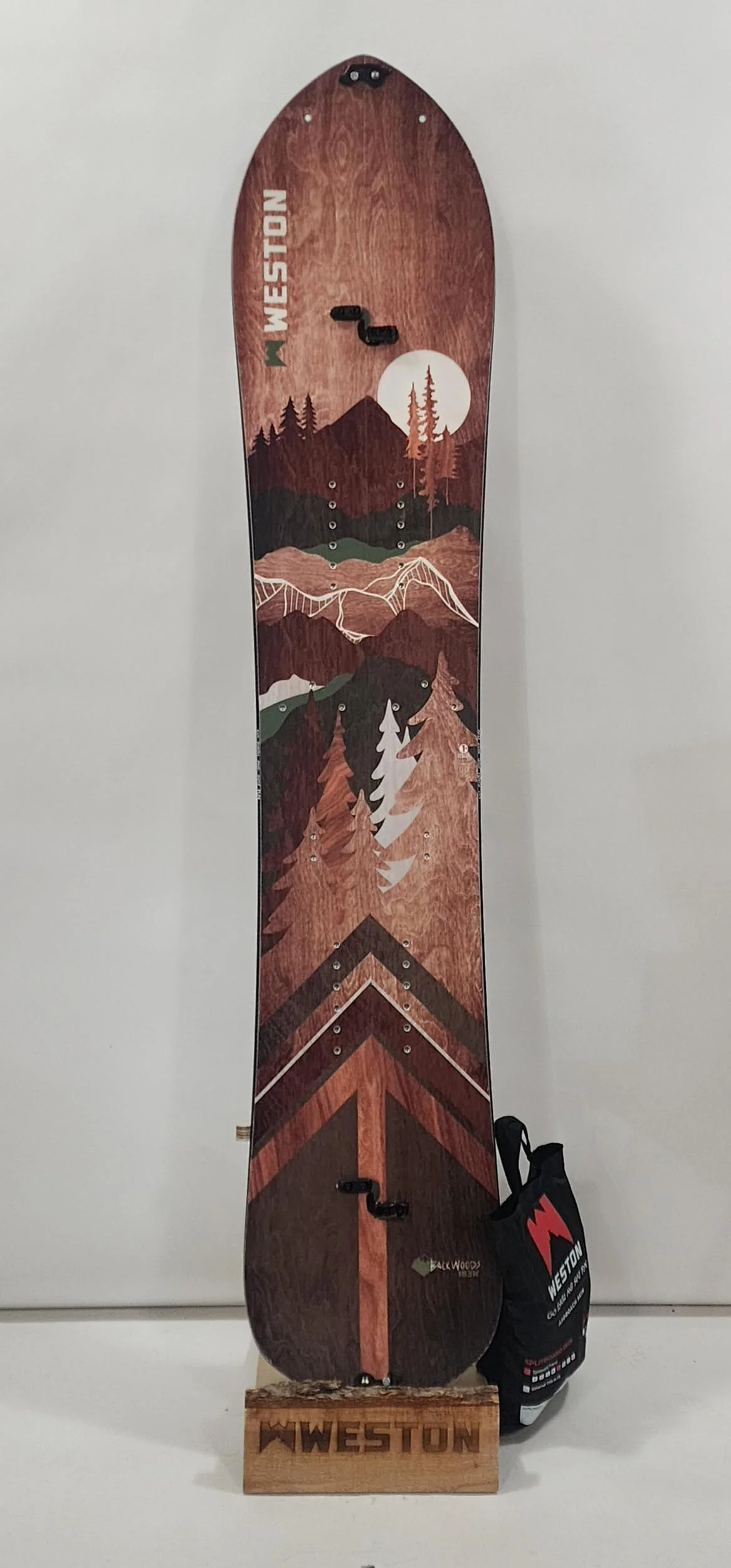 #286 25/26 Backwoods Splitboard 163w w/skin #5 Demo Good Condition - Image 2