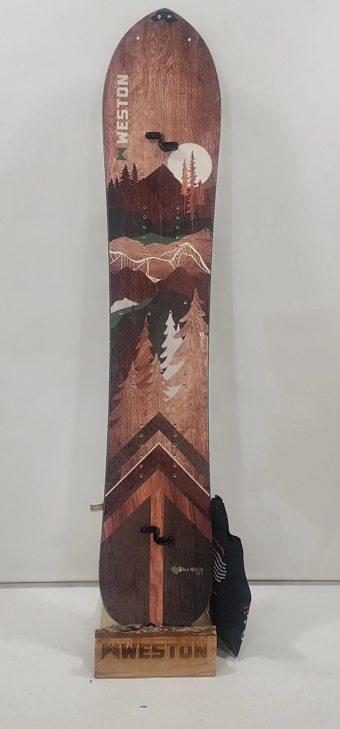 #290 25/26 Backwoods Splitboard 157 w/Skin #3 Demo Good Condition - Image 2
