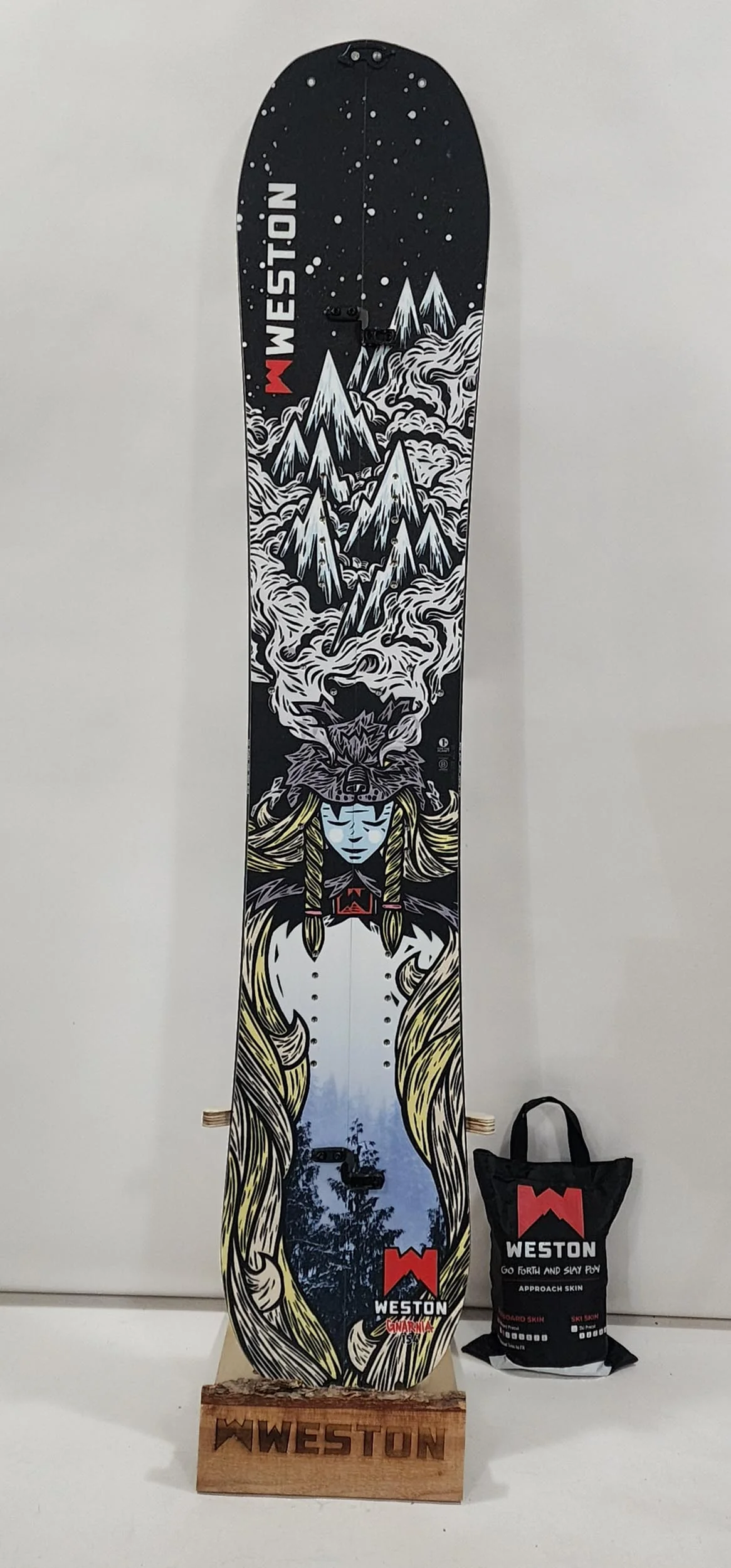 #294 25/26 Gnarnia Splitboard 154 w/skin #2 Demo Great Condition - Image 2