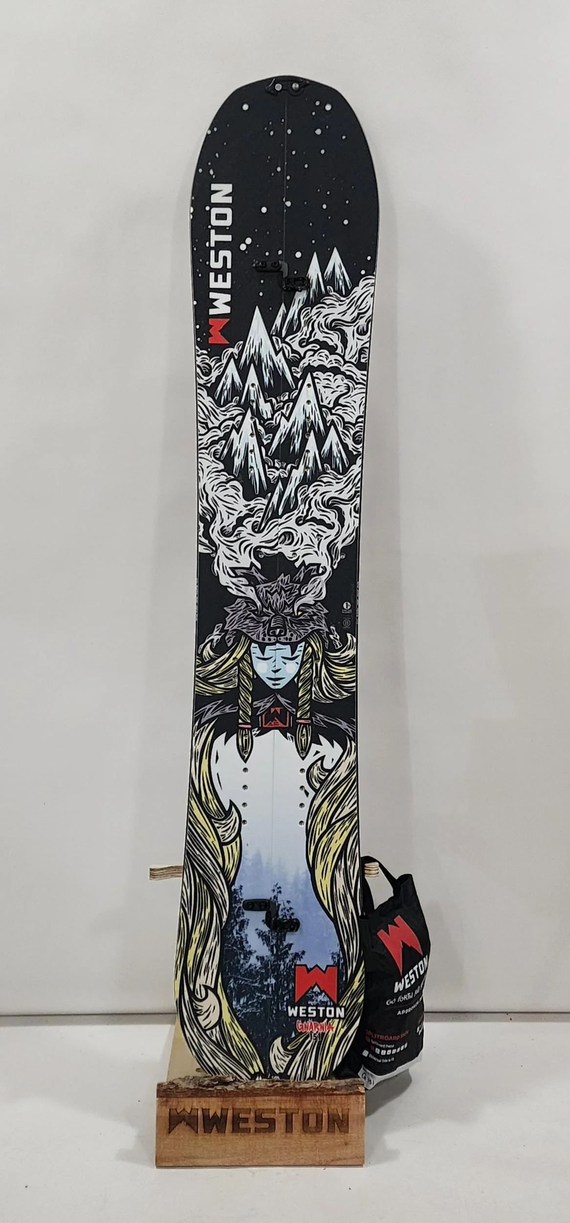 #295 25/26 Gnarnia Splitboard 151 w/skin #1 Demo Great Condition - Image 2