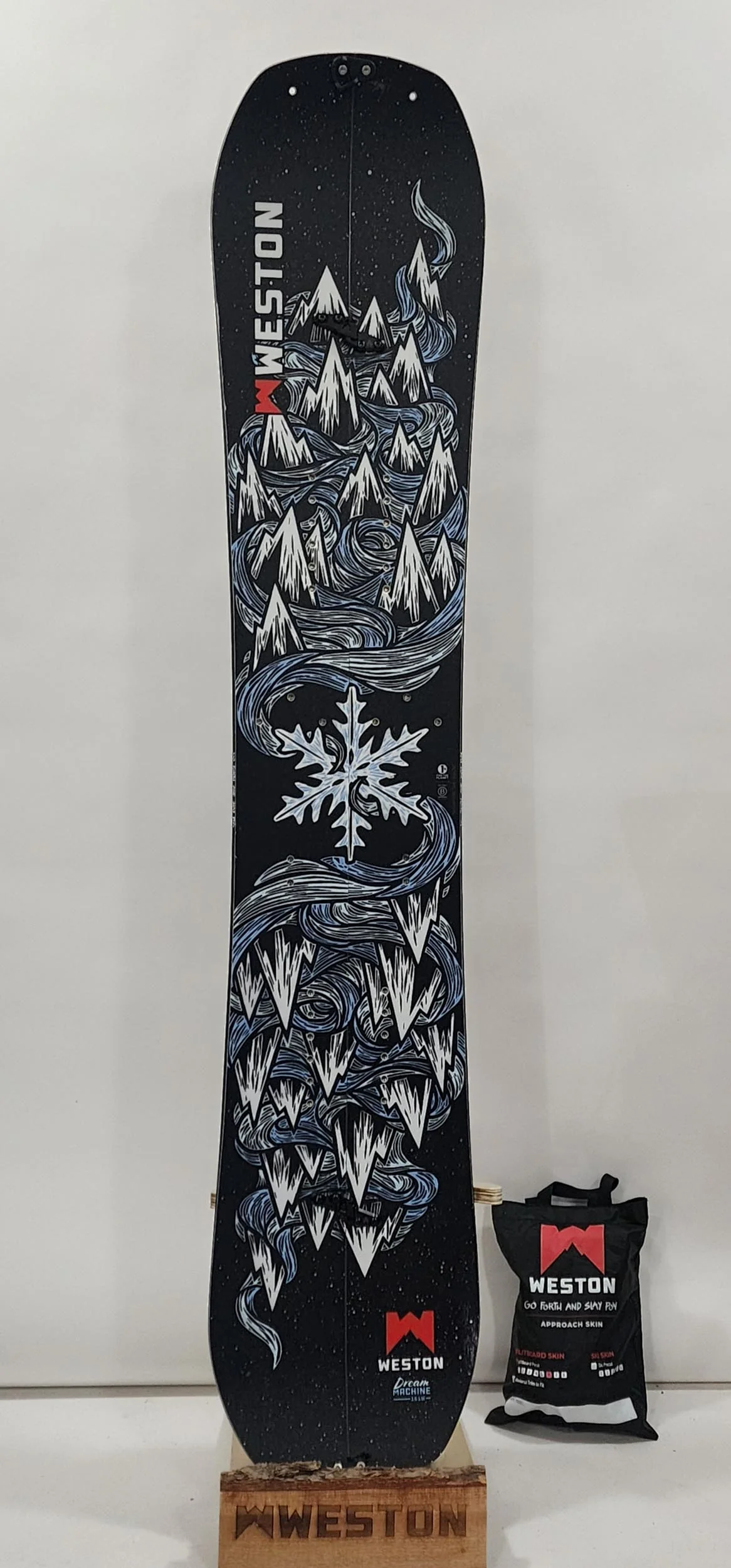#299 25/26 Dream Machine Splitboard 161w w/skin #6 Demo great condition - Image 2