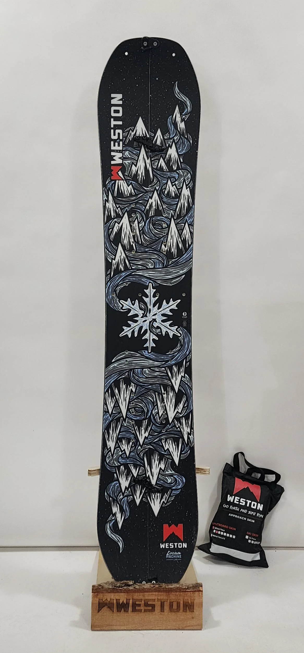 #302 25/26 Dream Machine Splitboard 149 w/skin #2 Demo great condition - Image 2