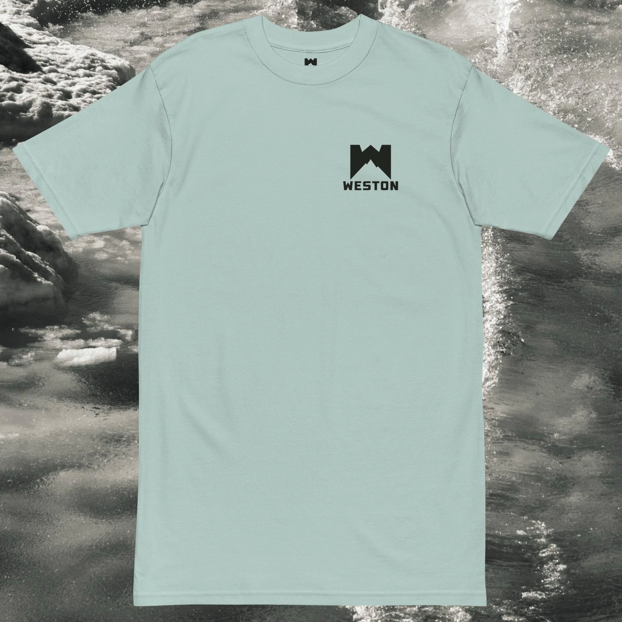 Pond Skim - Heavyweight Cotton Tee - Image 2