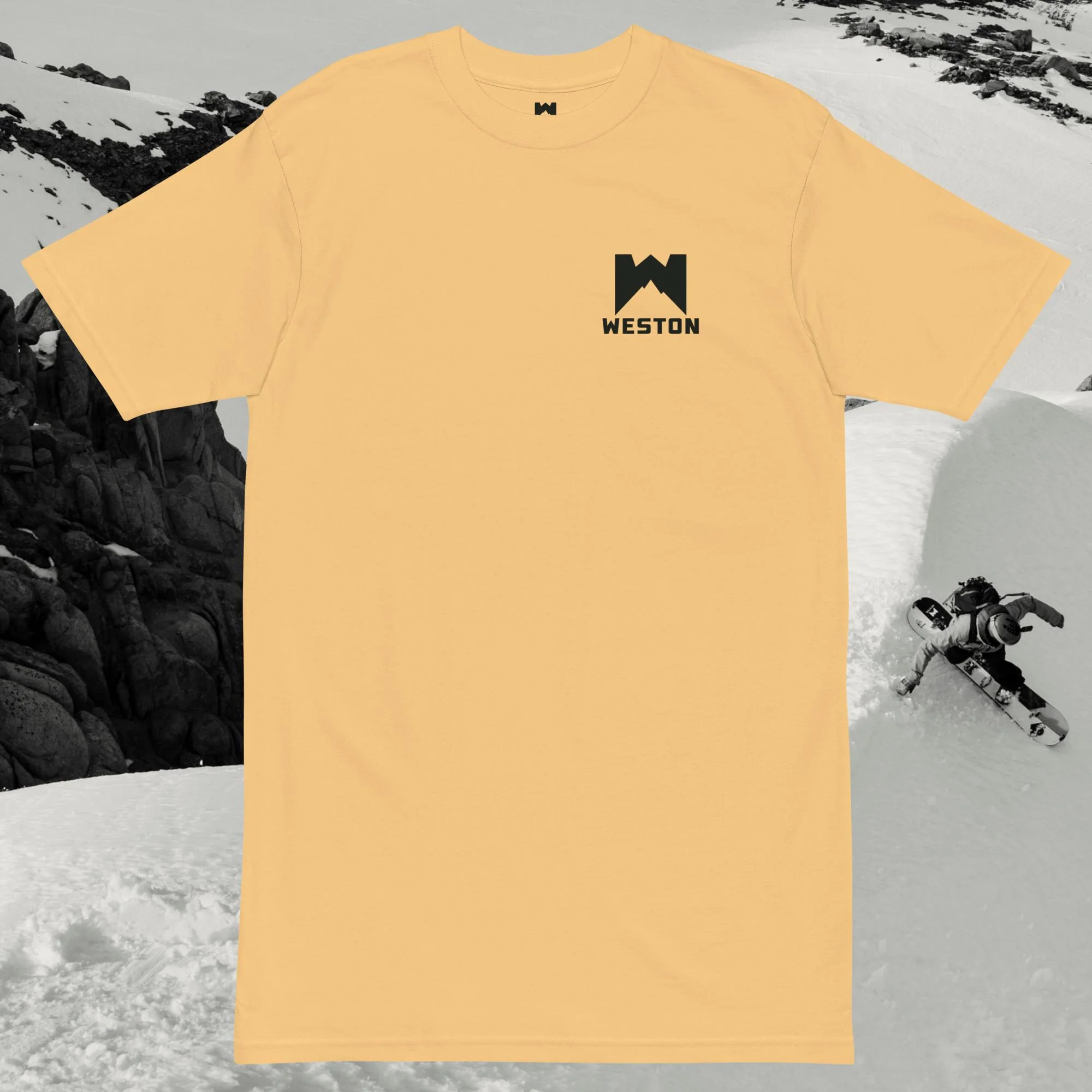 The Drop - Heavyweight Cotton Tee - Image 3