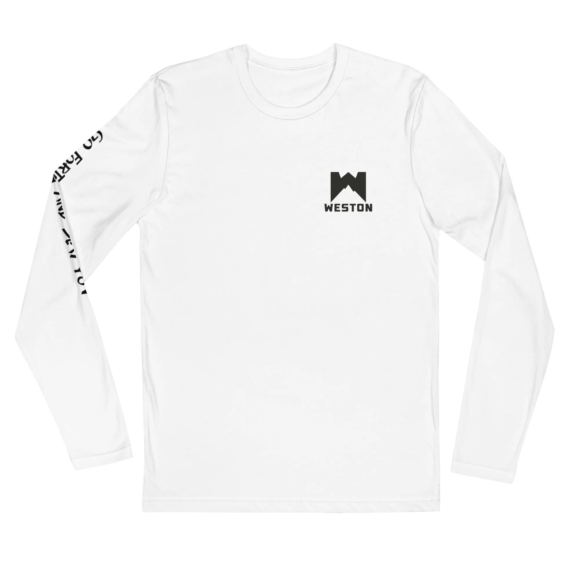 Weston W Long Sleeve Fitted Crew